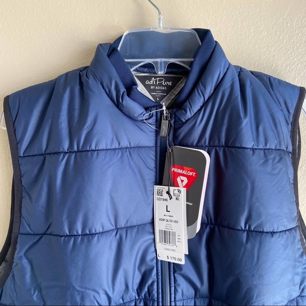 Men’s Adidas Adipure Quilted Golf Vest